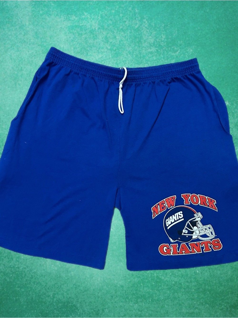 Vintage New York Giants Cotton Shorts